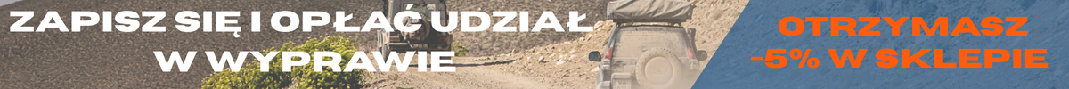 rabat w&nbsp;sklepie po&nbsp;wyprawie
